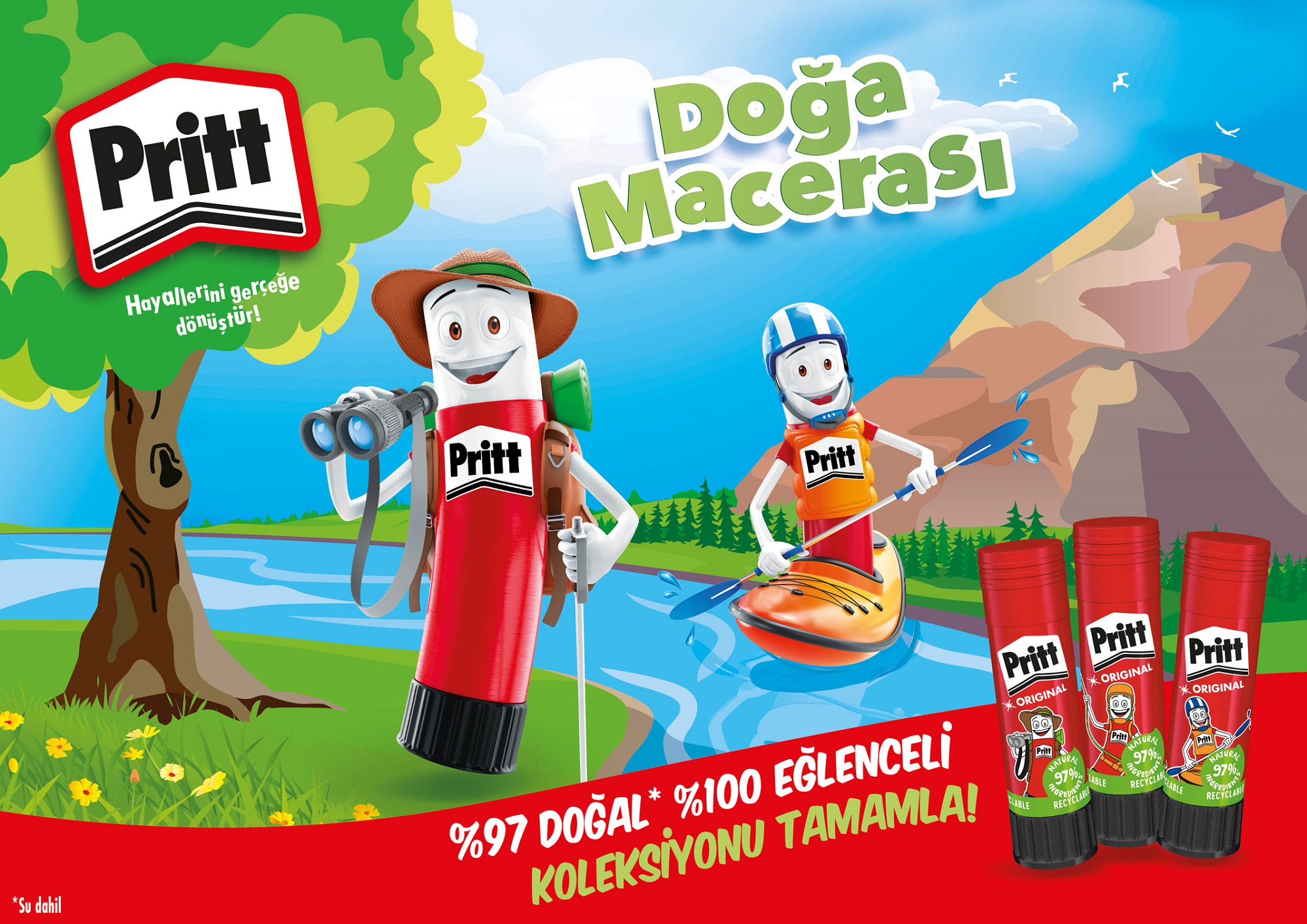 Pritt’le Doğa Macerası Şimdi Başlıyor!