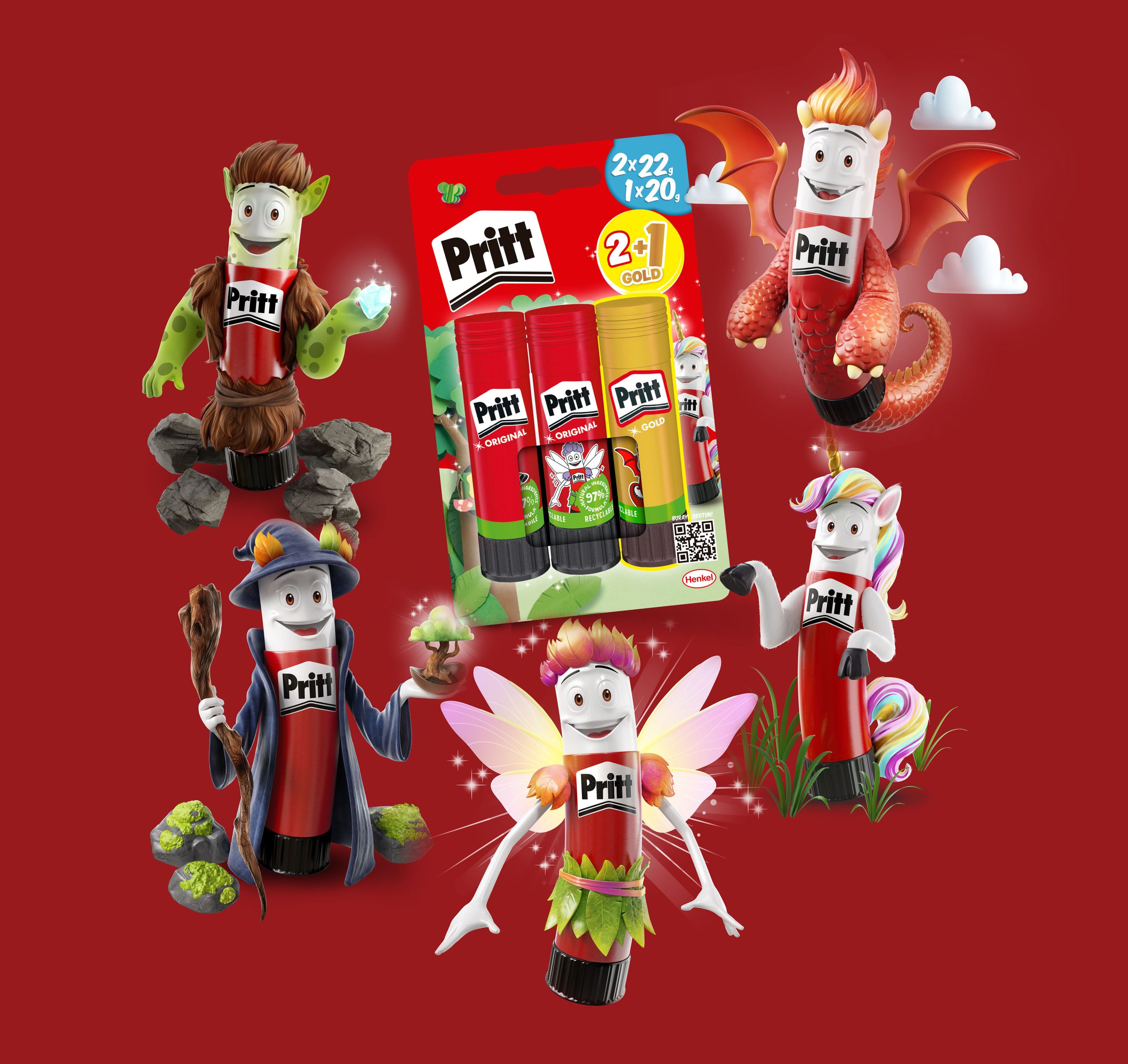 Yeni Pritt Karakterleri ileSihirli Dünyaya Yolculuk Başlıyor!
